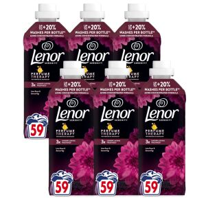 Lenor Lotus Flower & Diamond Figs Weichspüler, 6er Pack, 354 Wäschen - Lenor Spülen