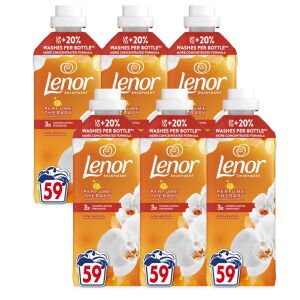 Lenor GoldOrchid Pomôcky na oplachovanie textilu 354 pranie 6x1239ml