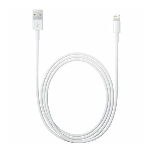 Fehér Lightning USB kábel iPhone és iPad készülékekhez, 1 méter hosszú - Lightning kábel