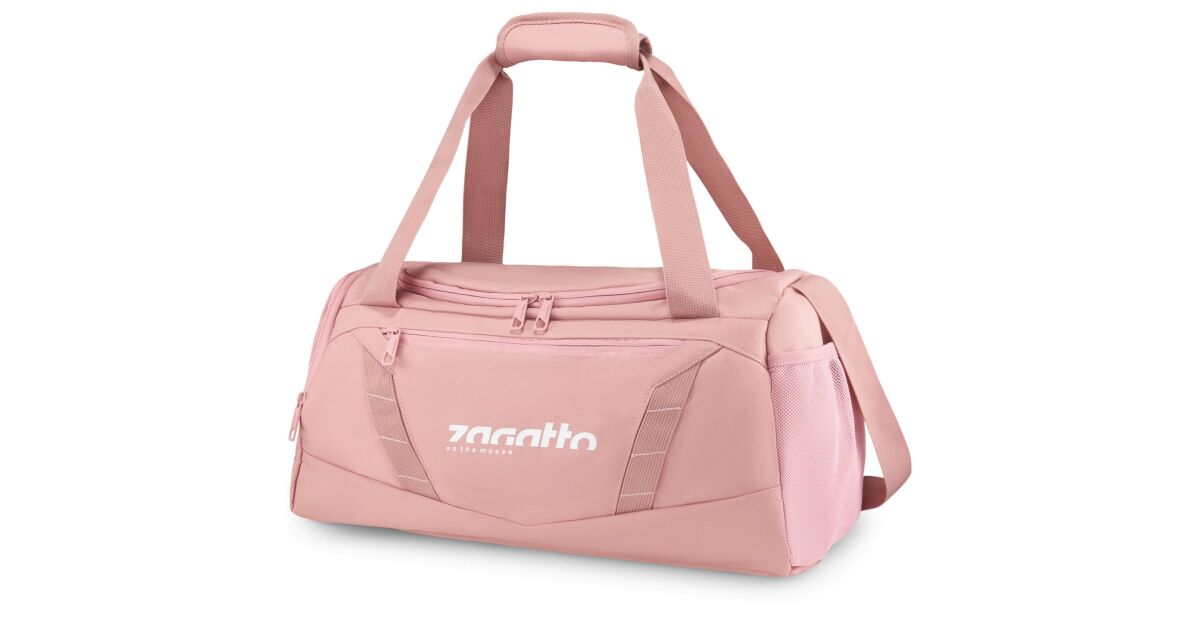 Geanta sport, fitness, dama, Zagatto®, Roz, Impermeabila, 17L ...