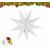 Sunshine Weihnachtsstern, weiß, Papier, 30 cm 124032911