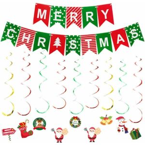 Craciun - Banner si Decoratiuni Suspendate - 250cm 124032901 - Decorațiuni de Crăciun