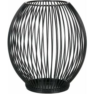 Suport pentru lumanare Encoft, metal, negru 124033132