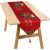 Yisscen Deko-Tischdecke, Rot, Polyester, 174 x 34 cm 124033973