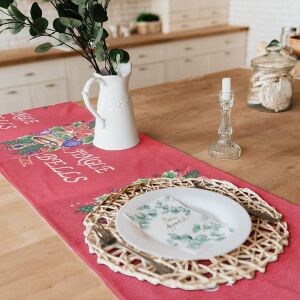 Gxhong Dekorative Tischdecke, Mehrfarbig, Polyester, 180 x 33 cm 124034023 - Tischdecken