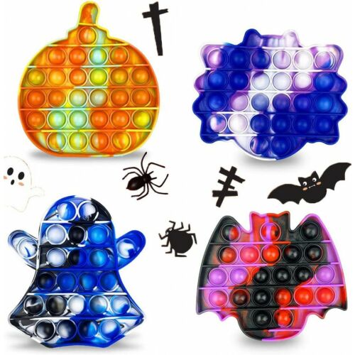 Set de 4 jucarii anti-stres pentru copii Elettiffi, silicon, multicolor 124033966