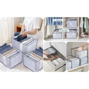 2 db Toovren ruharendező készlet, oxford szövet, szürke, 36 x 25 x 20 cm 124034814 - Gardrób rendszerező