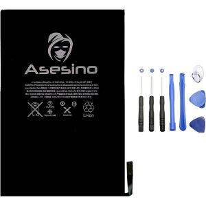 Akkumulátorkészlet rögzítő tartozékokkal iPad Mini 4-hez Asesino, fekete/kék 124034907 - Tablet alkatrész