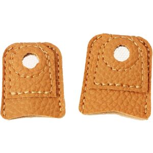 Helweet varró ujjvédő készlet 2 db, bőr, barna, 4,2 x 3,3 cm / 3,1 x 3,8 cm 124036178 - Gyűszű