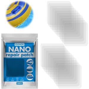 YeahBoom Plasturi Reparații Piscină PVC - 20 buc, 5.8x5.8cm 124037446 - Instrumente de reparare