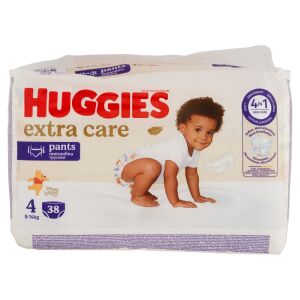 Huggies Extra Care Pants Hosen 9-14 kg Maxi 4 (38Stk) 136597116 - Wickeltasche und Windeln