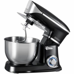 Royalty Line® Konyhai robotgép dagasztó és tálas mixer RL-PKM1900 Fekete
