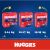 Huggies Overnight Pants 4-es, 5-ös és 6-os méret összehasonlítása