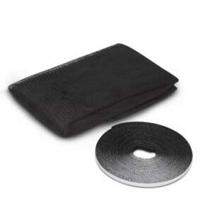 Black window mosquito net with velcro tape - Mosquito Net