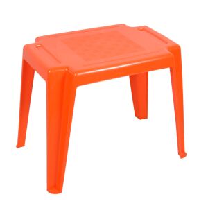 Oler Lolek narancssárga műanyag gyerekasztal, könnyű és tartós - Oler