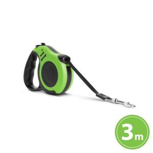 Zelená automatická vodítko pre psa, 3 metre dlhé - Chov hlodavcov