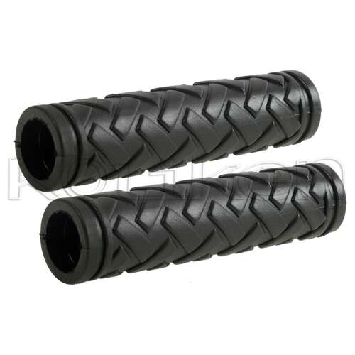 Black MTB bicycle handlebar grips