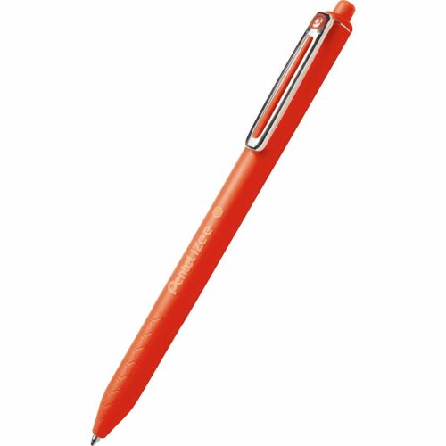 Golyóstoll nyomógombos 0,35mm, pentel izee, írásszín piros 173805739 - Pentel