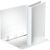 Ringbook panoramic a4, 4cm, 4 rings, d-shaped, pp esselte white 41273631