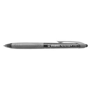 STABILO Performer+ X-fine ballpoint pen, grey, black ink - Office Supplie & Stationery