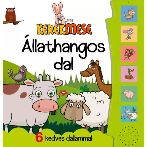 Hangos könyvecske: Kerekmese - Állathangos dal 142992749 - Gyermek és ifjúsági könyv