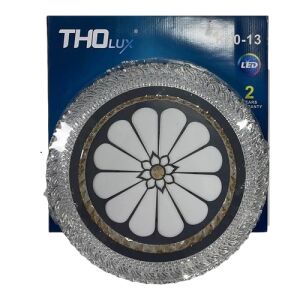 Lampă de plafon LED THO Lux, 50cm, K50-13, cu design floral - Plafoniere