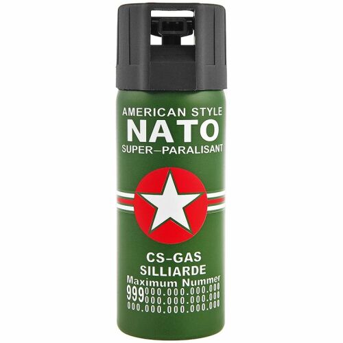 Set spray cu piper si cutit model spaniol 18 cm, auto-aparare, 110 ml, verde 124469377