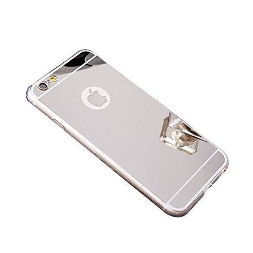 Ezüst tükör iPhone 6/6S tok, védőburkolat Apple iPhone 6/6S telefonhoz - Telefontok