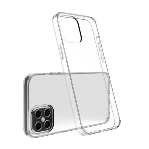 Átlátszó TPU tok Apple iPhone 12 Pro Max-hez, vékony és védő 