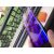 Apple iPhone 8 Plus Gradient Szín Chameleon Tok, Kék-Sárga, Kristálytiszta Hátsó Fedél