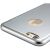 Ezüst iPhone 7 tok, Tükör tok, Védőtok, TPU lökhárító, Apple iPhone 7 tok