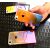 iPhone X tok, Gradiens Szín Chameleon Roz / Pink, Védő Hátsó Borító, Ütésálló, Karcálló, Csúszásgátló, Double Colors Technológia