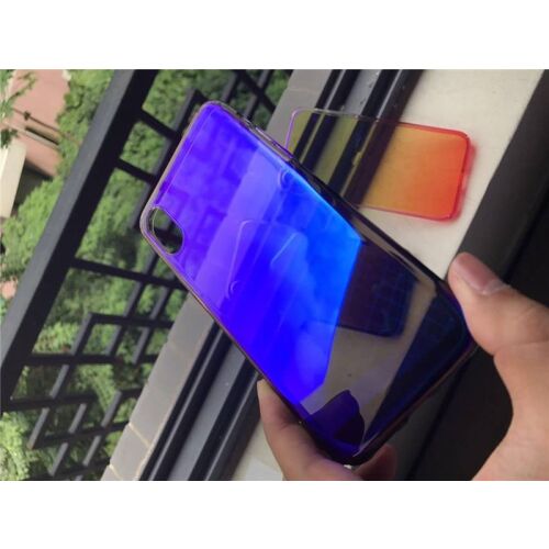 Apple iPhone SE2 Gradient Color Chameleon Kék-Sárga Tok 