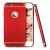 Piros Apple iPhone 7 Plus tok, MyStyle Elegance Luxury 3in1, védőtok