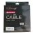 Datamaxx HDMI kábel csomagolás, 4K felbontás támogatott, 3 méteres, fekete