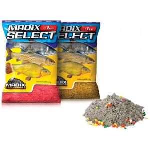 Madix Select vörösszárnyú keszeg etetőanyag 1kg, horgászcsali keszeghez, etetőanyag keverék - Madix