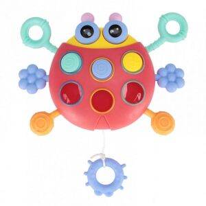 Bam bam szenzoros katicabogár bébijáték - 20 cm