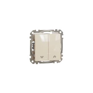 Schneider Sedna Design redőnynyomó rugós bézs SDD112114 124506967 - Schneider