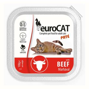 EUROCAT MACSKAELEDEL PATÉ MARHA 100G