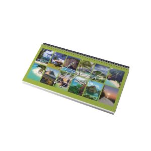 Realsystem 2023 asztali naptár sziget témájú képekkel - REALSYSTEM