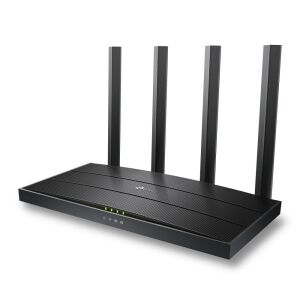 TP-Link Archer AX17 AX1500 WiFi 6 Router, ferde nézet - Wi-Fi router, adapter