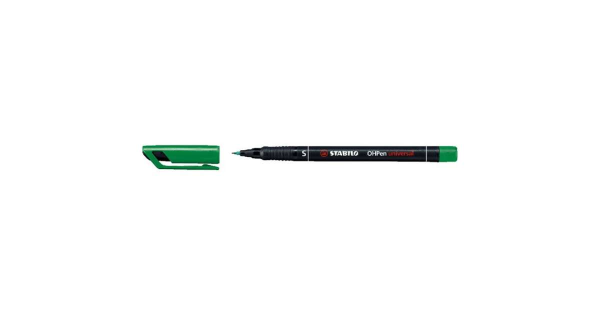 Alkoholos marker 0,4mm, stabilo ohpen s zöld 41279509