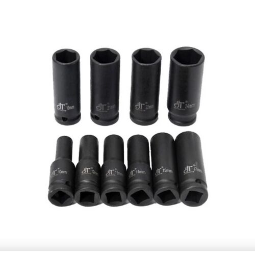 Haina 10 részes dugókulcs készlet, HB-6854, 1/2 hüvelykes meghajtás, 10-24mm