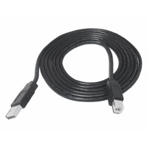 Cablu USB A la B Negru, 1.5m, pentru Imprimantă, Scanner sau Hard Disk Extern - Cabluri de date
