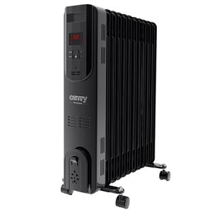 Radiator cu ulei Camry CR 7813 cu telecomandă, 11 elemente, 2500W, negru - Camry