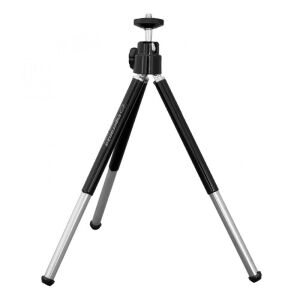 Mini trepied Esperanza Azalea, negru, pentru cameră și cameră video - Trepiede foto/video pentru telefoane/aparate