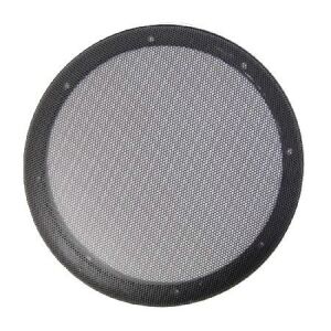 Grilă pentru difuzor auto de 8 inci, negru, plasă metalică - Electronica auto