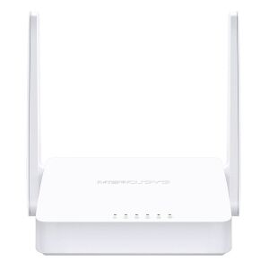 Router wireless Mercusys, 300Mbps, 2 antene, 4 porturi LAN - Routere Wi-Fi, adaptoare
