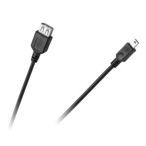 Cablu 1m USB A mama la Mini USB tata - Cabluri de date