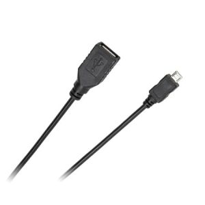 Cablu adaptor Cabletech USB A Mama la Micro USB Tata 0.2m - Cabluri de date